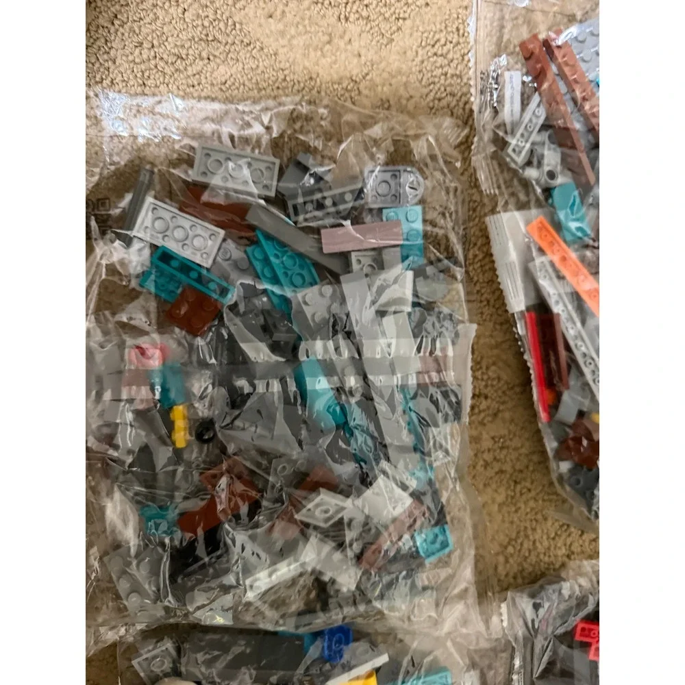LEGO 724R9 labeled Replacement lot of 5 Bags  #3 7 8 11 12 technics? Ninjago? - Picture 11 of 11
